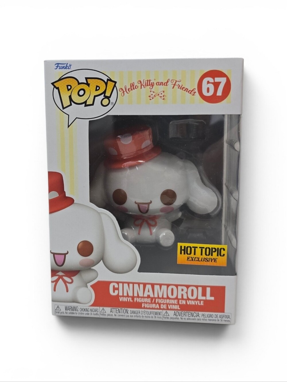 Funko Pop Cinnamoroll #67 Hot Topic Exclusive Hello Kitty Friends NIB